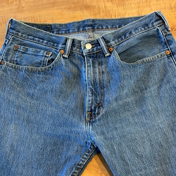 LEVI'S 505  w34 L30 regular fit - Picture 3 of 5
